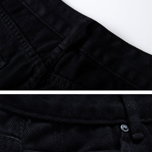 Shorts de Mezclilla Negra para Mujer - Image 4