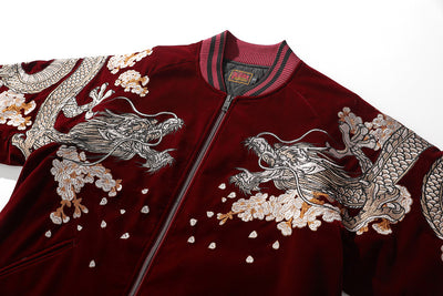 Chaqueta de Algodón Yokosuka con Bordado de Dragón Estilo Chino - Image 18