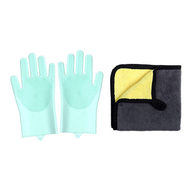 Guantes de Baño para Mascotas - Set Completo de Aseo Canino - Image 5