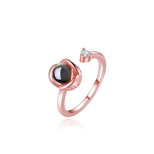 Anillos de Pareja con Proyección Personalizada para Él y Ella - Image 8