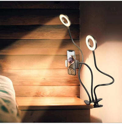 Lámpara de Belleza Selfie Dual USB con Clip Portátil - Image 7