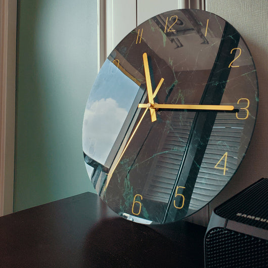 Reloj de Pared Silencioso para Sala - Cuarzo de Precisión