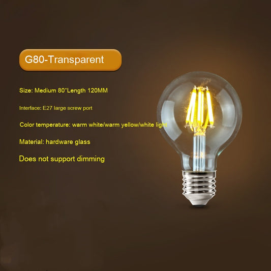 Bombilla Led Filamento Edison E27 Luz Cálida Tungsteno - Image 2