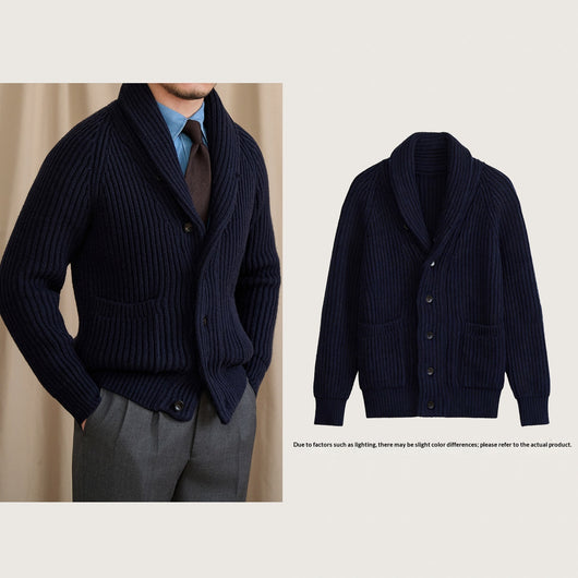 Cardigan Cálido y Elegante para Hombre - Perfecto para el Día a Día - Image 10