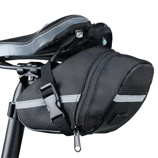 Bolsa Trasera para Sillín de Bicicleta de Montaña Negro