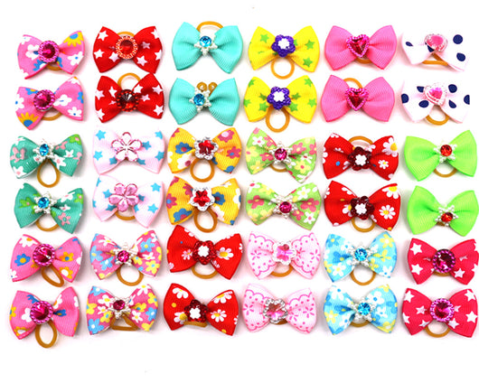 Accesorios Flores para Perros - Bandas Elásticas Decorativas - Image 3