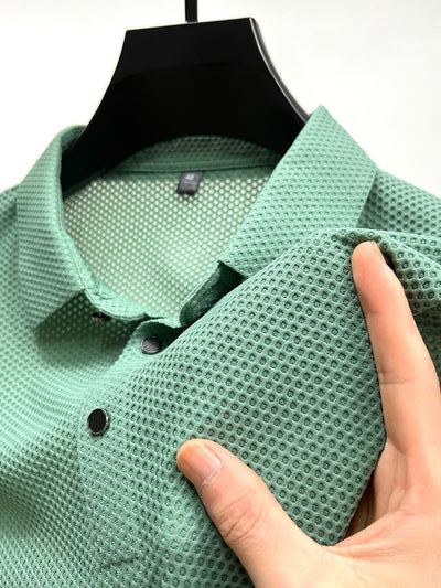 Camiseta Deportiva Ice Silk con Malla Transpirable para Hombre - Image 13