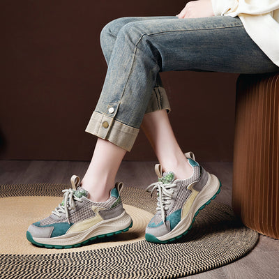 Tenis Retro Casual de Suela Suave para Mujer - Image 4