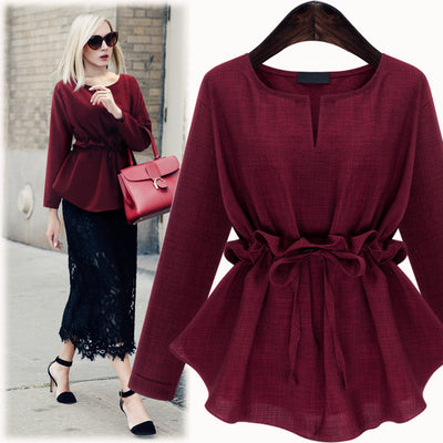 Ropa Talla Extra Grande para Mujer - Algodón y Lino Cómodo - Image 8