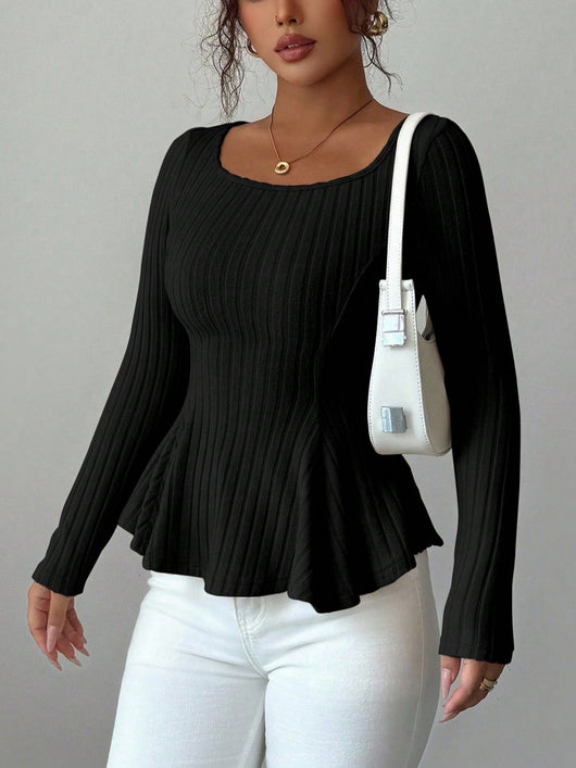 Blusa Manga Larga con Espalda Abierta Elegante - Image 9