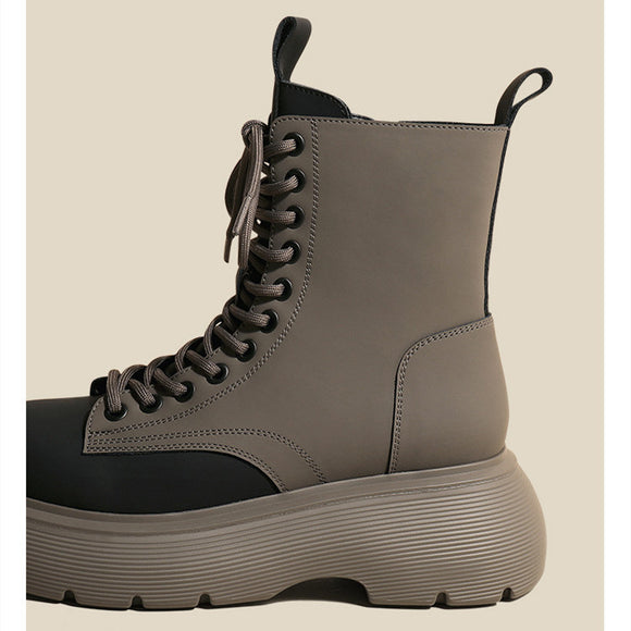 Botas de Suela Gruesa British Wind Mist - Comodidad y Estilo