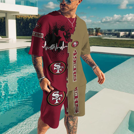 Conjunto de Playa Talla Grande: Playera Suelta y Shorts Estampados - Image 22