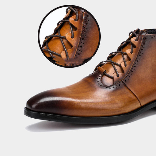 Botas Altas de Cuero para Hombre Knight - Estilo y Durabilidad - Image 15