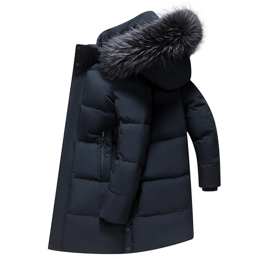 Abrigo Acolchado Premium con Cuello de Piel - Cálido y Resistente al Frío - Image 14