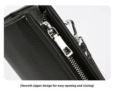 Maletín de Cuero Suave para Hombre - Estilo Casual Ejecutivo Moderno - Image 13