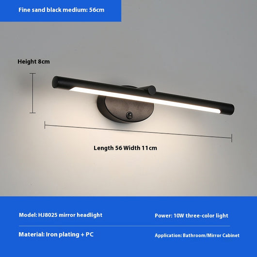 Lámpara LED Espejo Baño Moderno Impermeable Pared Recámara - Image 9