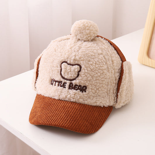 Gorra de Visera Acolchada para Niñas con Costuras Decorativas - Image 7