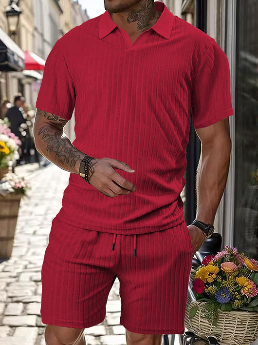 Pantalones Cortos Casuales para Hombre con Tela Jacquard Micro-elástica Transpirable - Image 22