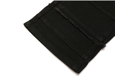 Jeans Rectos Estilo Hip-hop Europeo y Americano con Capas - Image 17