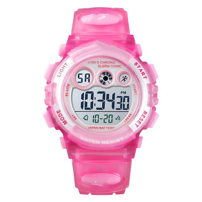 Reloj Electrónico Estudiantil Impermeable Transparente con Diseño Personalizado - Image 6