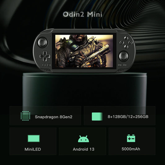 Consola Portátil de Juegos Open Source con Pantalla Grande