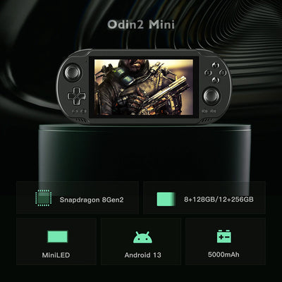 Consola Portátil de Juegos Open Source con Pantalla Grande