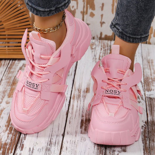 Zapatillas Deportivas Plataforma Mesh para Mujer - Comodidad Transpirable - Image 4