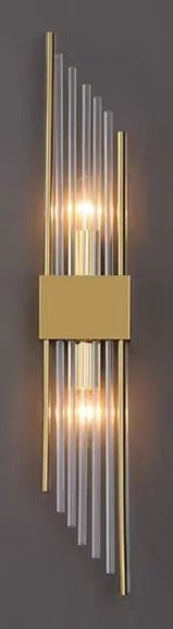 Lámpara de Cristal para Pared de TV - Iluminación Elegante para Sala de Estar - Image 6