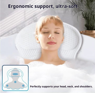 Almohada de Baño 4D Lavable - Cojín de Espuma para Bañera - Image 15