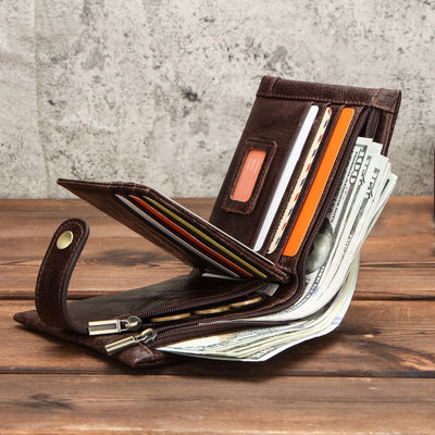 Billetera de Cuero Premium para Hombre con Protección RFID Anti-robo - Image 15