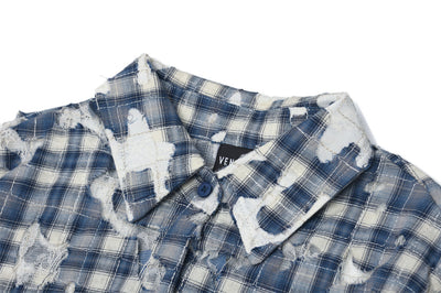 Camisa de Cuadros Manga Larga para Hombre - Estilo Versátil - Image 9