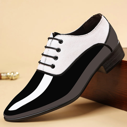 Zapatos Casuales para Hombre con Suela Suave y Acabado Brillante - Image 5