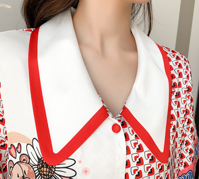 Conjunto de Seda Japonesa para Casa - Cardigan y Pantalón Corto Verano - Image 8