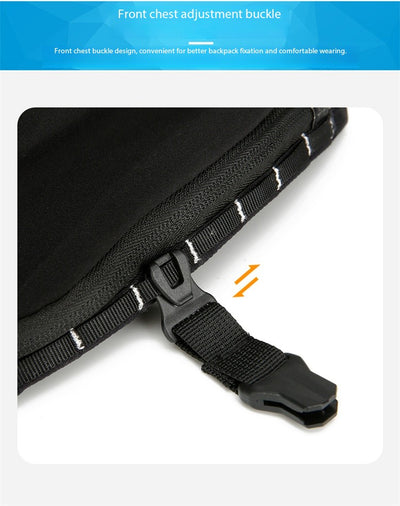 Mochila de Senderismo AZELA con Patrón Grid - Ligera y Transpirable para Trekking y Viajes - Image 17