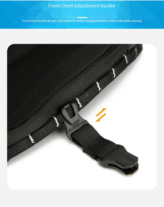 Mochila de Senderismo AZELA con Patrón Grid - Ligera y Transpirable para Trekking y Viajes - Image 17