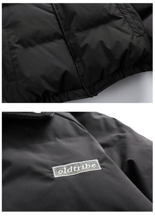 Abrigo Acolchado de Algodón con Solapa Americana para Hombre - Estilo Premium - Image 17
