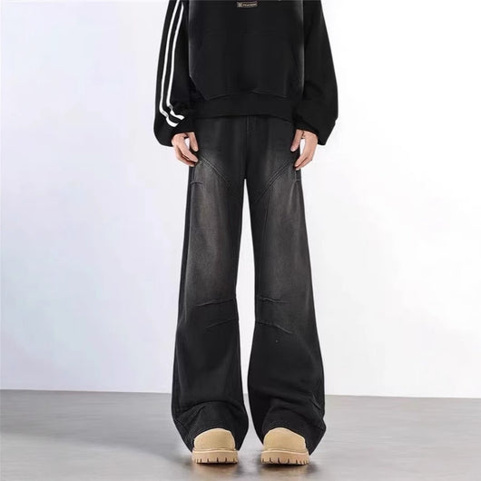 Jeans Flare Deconstructed Vintage Americano para Hombre - Image 9