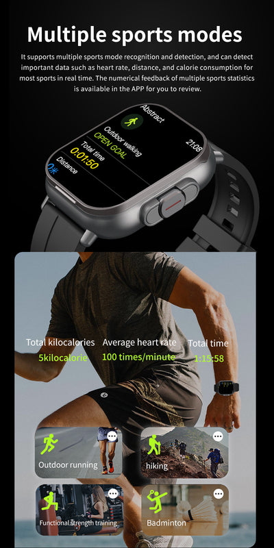 Reloj Inteligente 2 en 1 con Auriculares Bluetooth TWS y Monitor de Frecuencia Cardíaca - Image 10
