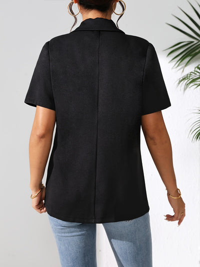 Chaqueta Casual de Mujer en Colores Sólidos - Image 14