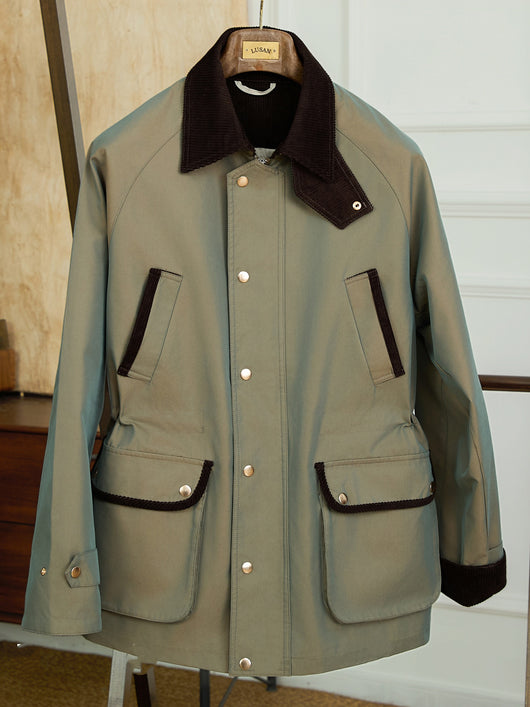 Chaqueta Vintage Impermeable para Aventuras al Aire Libre - Image 7