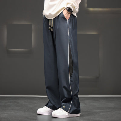 Pantalones Casuales Impermeables Talla Grande Hombre Corte Recto - Image 3