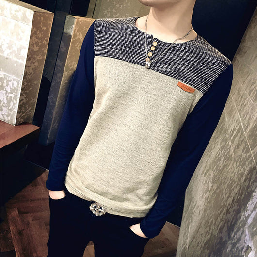 Camiseta de Manga Larga con Costuras Reforzadas para Hombre - Image 8