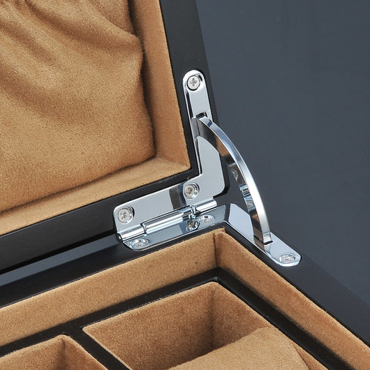 Caja Relojera de Madera de Olmo Estilo Ruso - Image 7