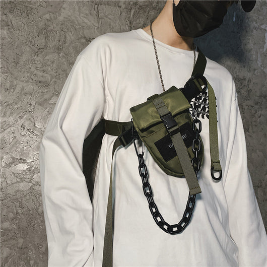 Bolsa Bandolera Táctica Nylon para Hombre - Image 4