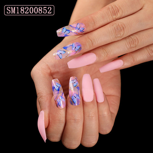 Plantilla de Uñas Ballet Amarillo Brillante - Image 11