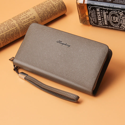 Cartera Larga para Hombre con Múltiples Compartimentos - Clutch de Gran Capacidad - Image 15