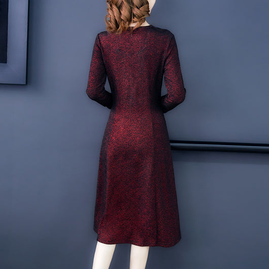 Vestido Largo Elegante Estilo Occidental Que Estiliza y Rejuvenece - Image 12