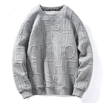 Blusa Casual Cuello Redondo Loose Tide para Hombre - Versátil y Cómoda - Image 12