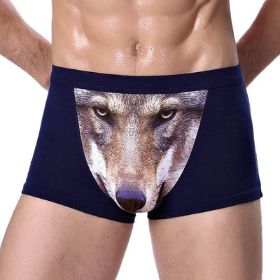 Bóxer para Hombre con Diseño de Lobo de Cuatro Cuernos - Image 8