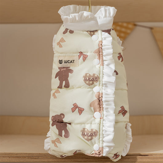 Abrigo Térmico de Forro Polar para Perros Pequeños y Gatos - Ropa de Invierno - Image 3